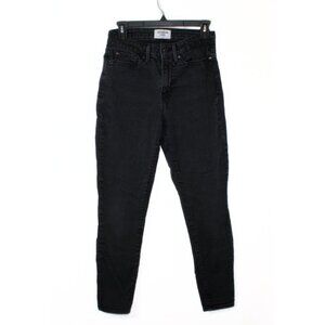 Denizen from Levi's womens jeans size 8 short black stretchy high rise skinny